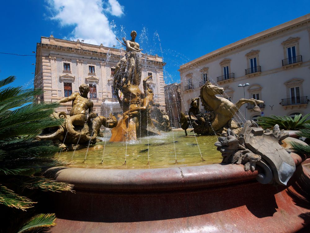 Piazza Archimede in Syrakus