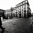 " Piazza Carignano "  di Luigi Riberi