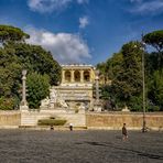 Piazza  de Popolo  Roma