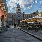 Piazza dei Signori, Padua  Reloj Y Cúpula Del Palazzo Del Capitanio 