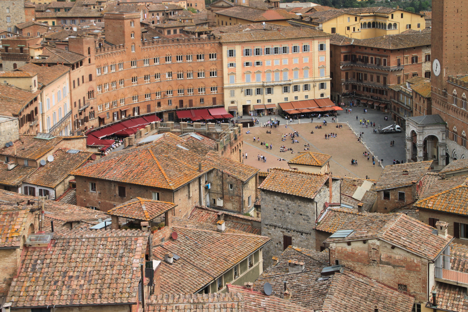 Piazza del Campo von Siena