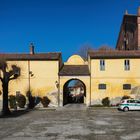 Piazza del municipio di Morimondo