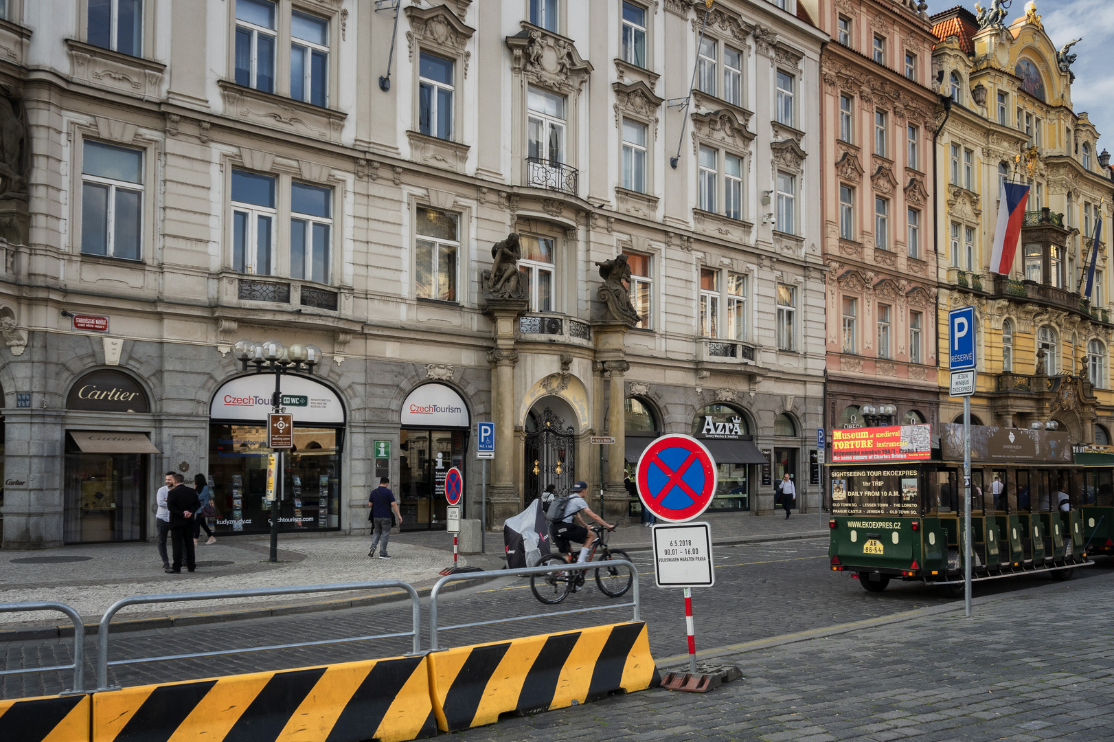 Piazza del municipio di Praga