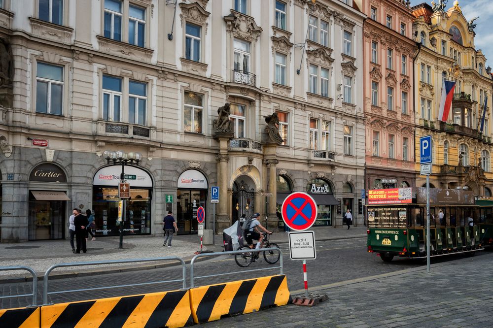 Piazza del municipio di Praga