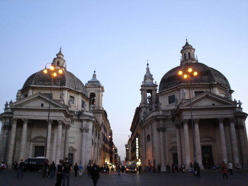 piazza del popolo..