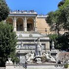 Piazza del Popolo - Fontana del Pincio - Rom