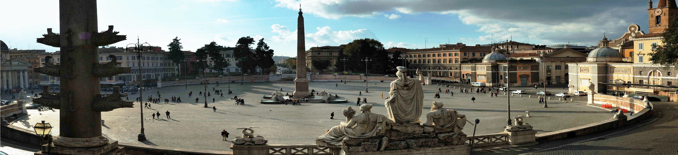 piazza del popolo in roma