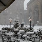 piazza della signoria in bianco