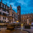 Piazza delle erbe in Verona