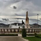 Piazza dello Imperio a Lisbona.