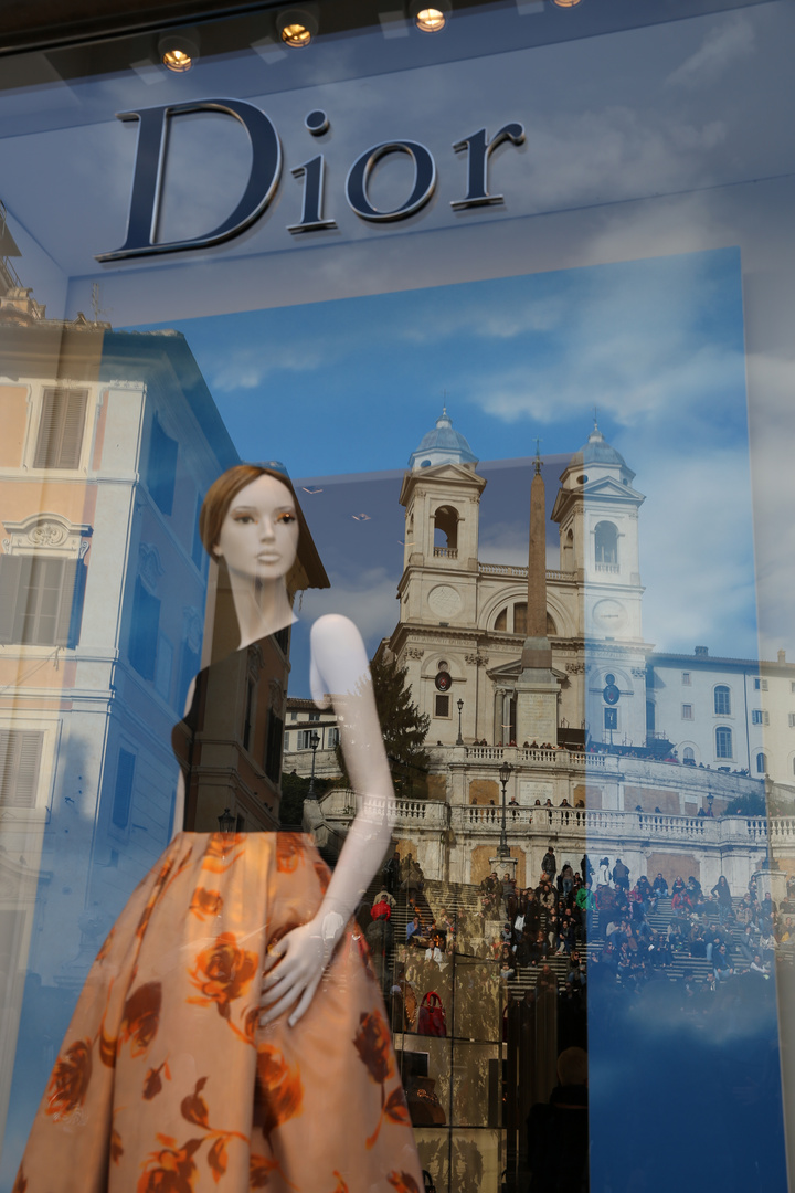 Piazza di Spagna durch die Augen von Dior