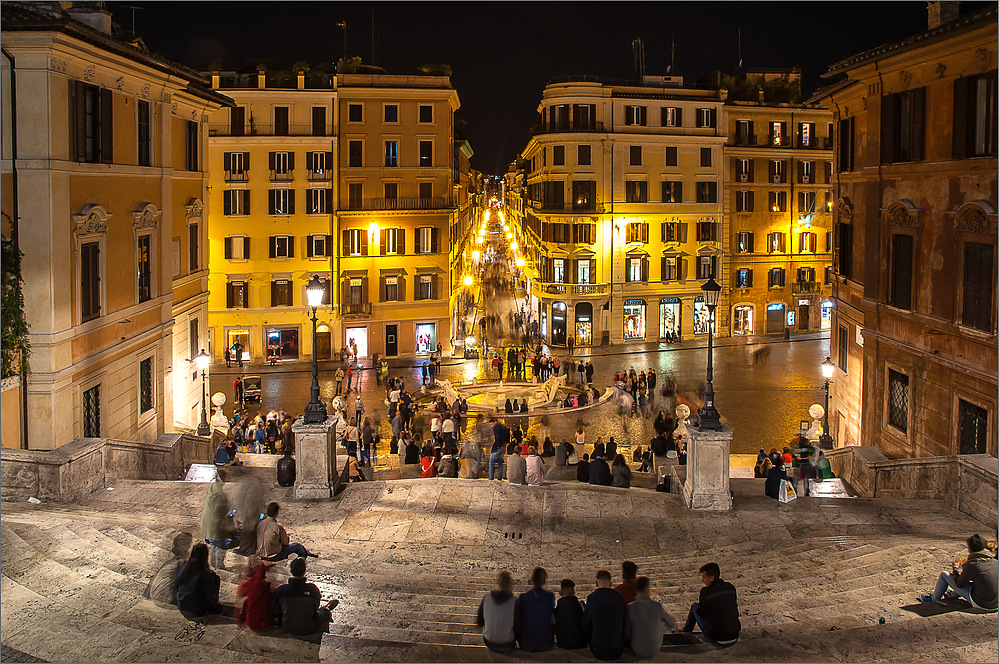 Piazza di Spagna @ Night