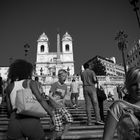 Piazza di Spagna, scalinata di Trinità dei Monti