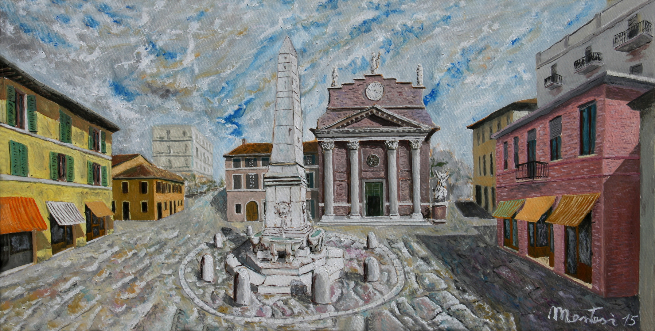 Piazza Doria a Pesaro (da Quattro passi in centro)