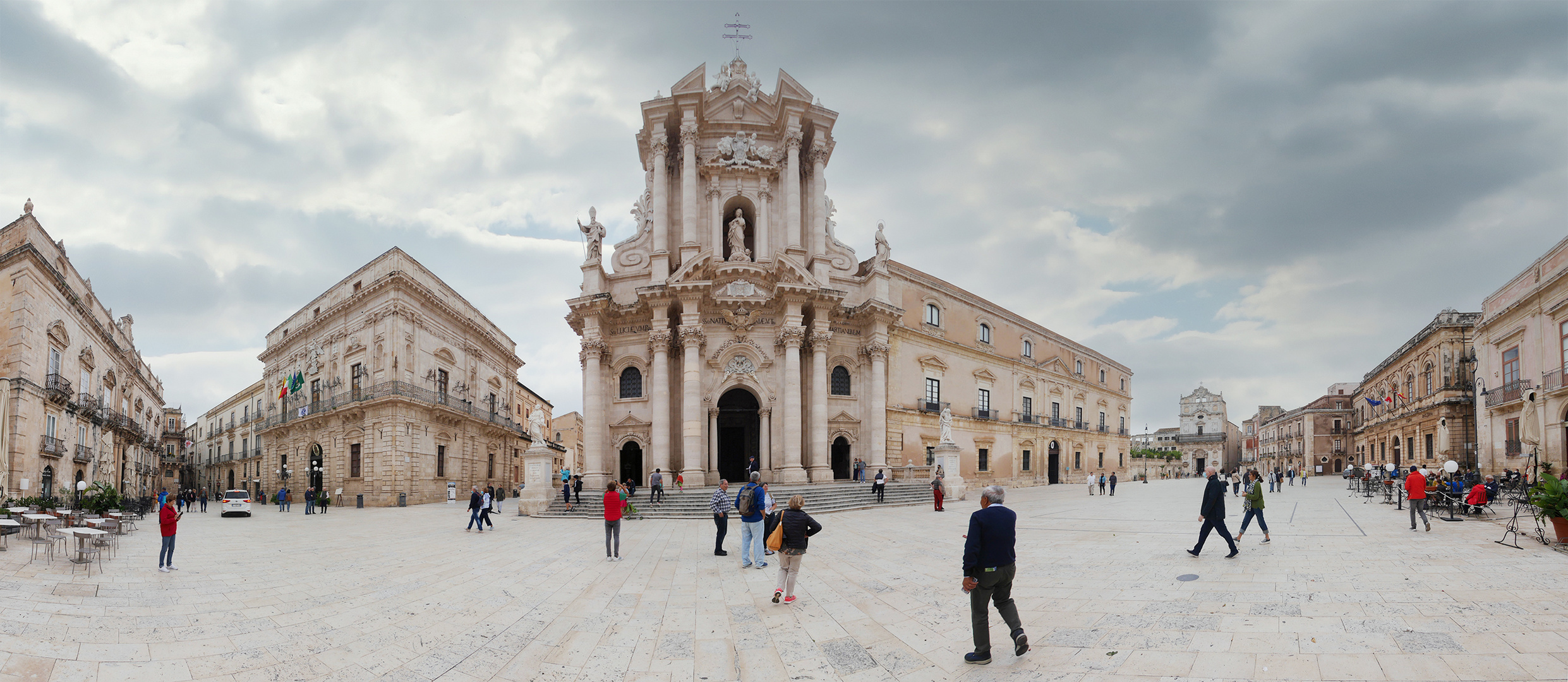 Piazza Duomo in Syracus Ortigia