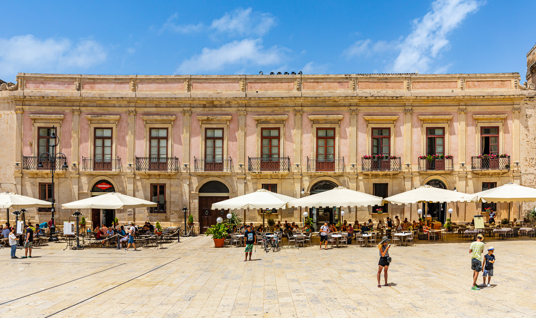 Piazza Duomo in Syrakus