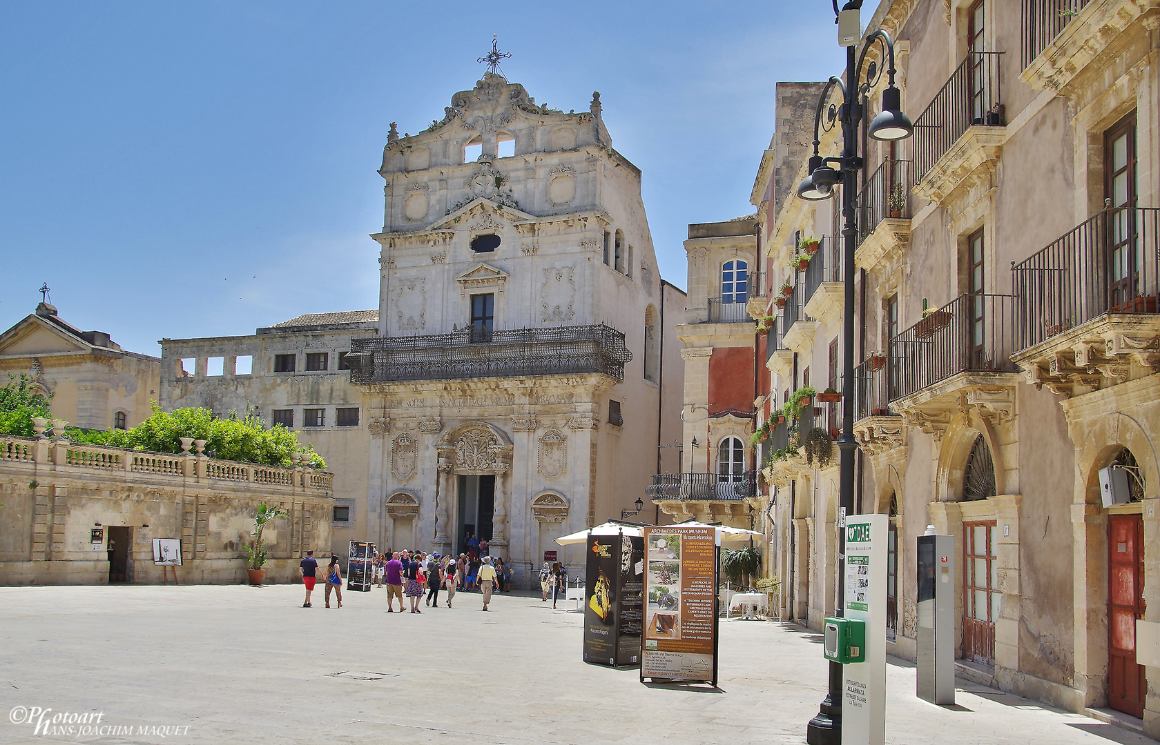 Piazza Duomo - Santa Lucia alla Badia  - Siracrusa