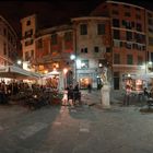 Piazza Erbe Genova at night