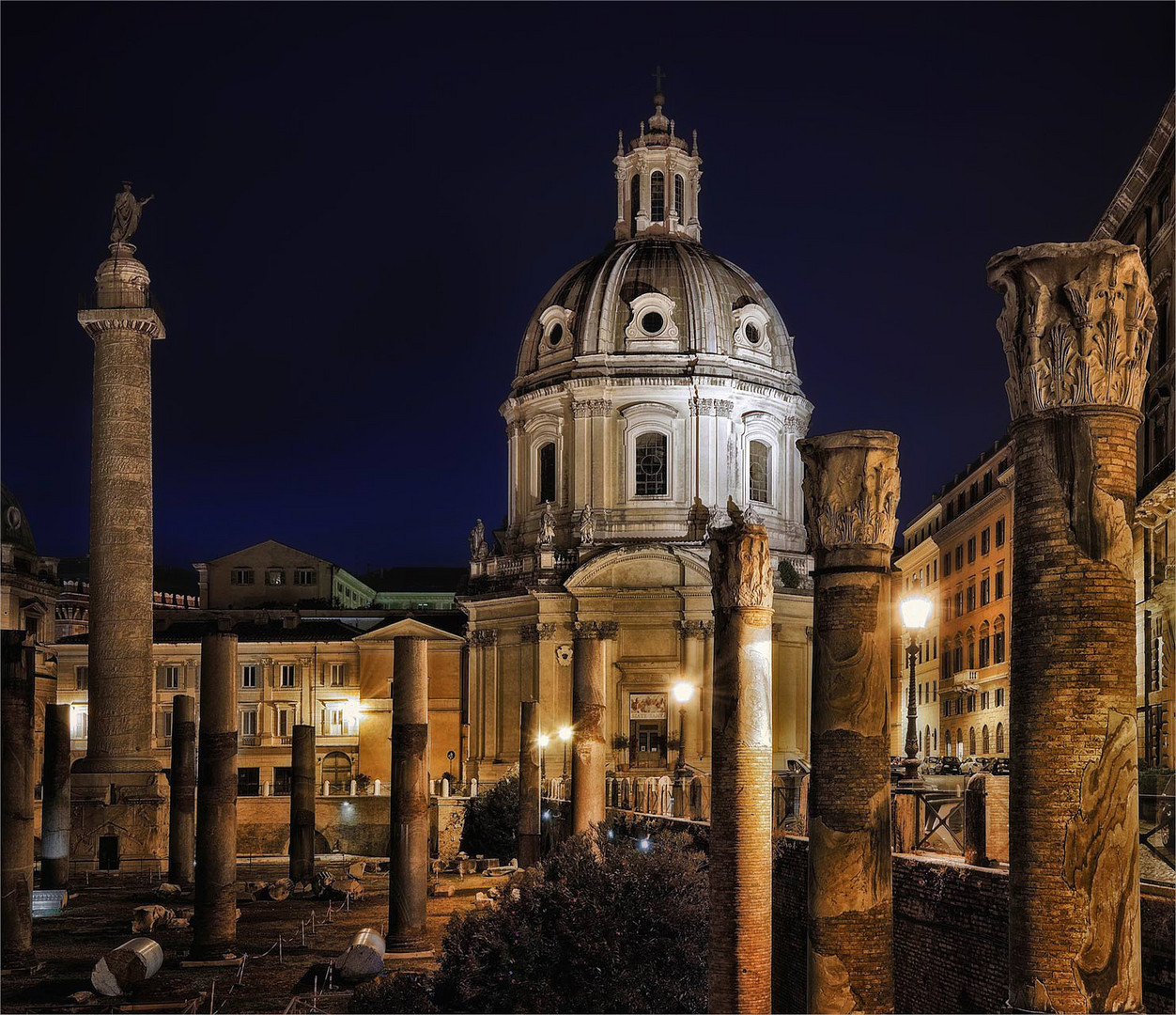 Piazza Foro Traiano Foto & Bild italien, architektur, rom Bilder auf