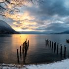 Piazza Lago, sole e neve