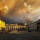 Piazza Loggia il tempo che fu.