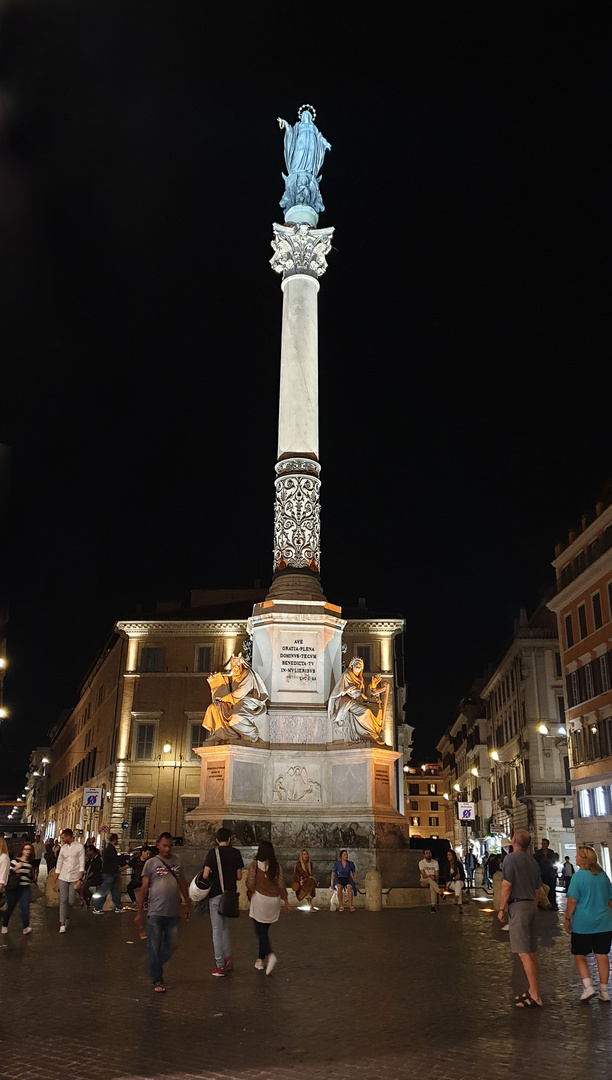 Piazza Mignanelli - Säule der unbefleckten Empfängnis - reload