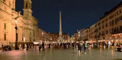 Piazza Navona bei Nacht