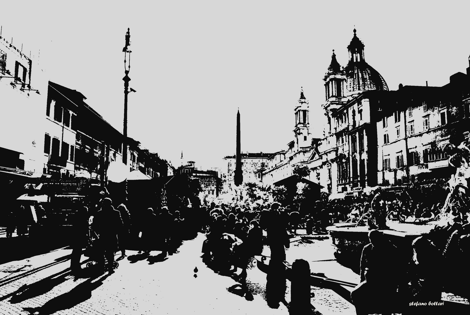 Piazza Navona e le sue ombre