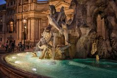 Piazza Navona- Fontana di Fiumi -