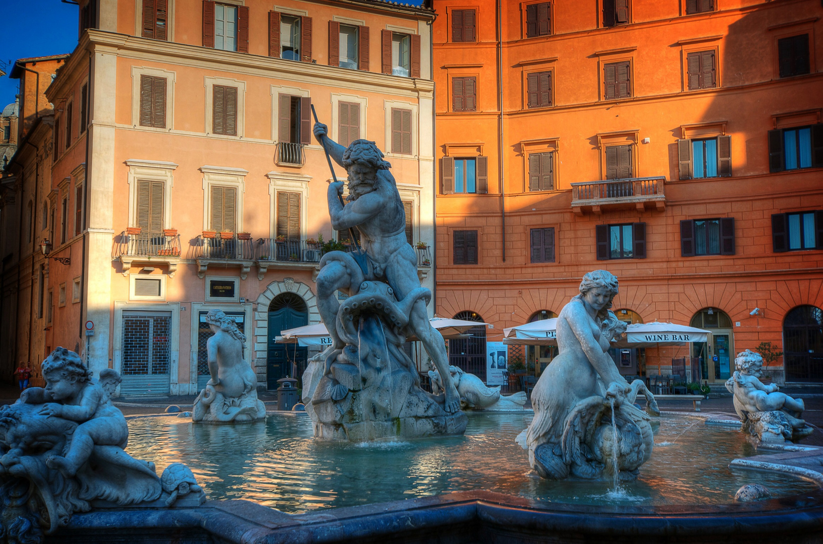 Piazza Navona im Morgenlicht