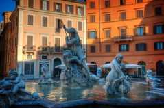 Piazza Navona im Morgenlicht