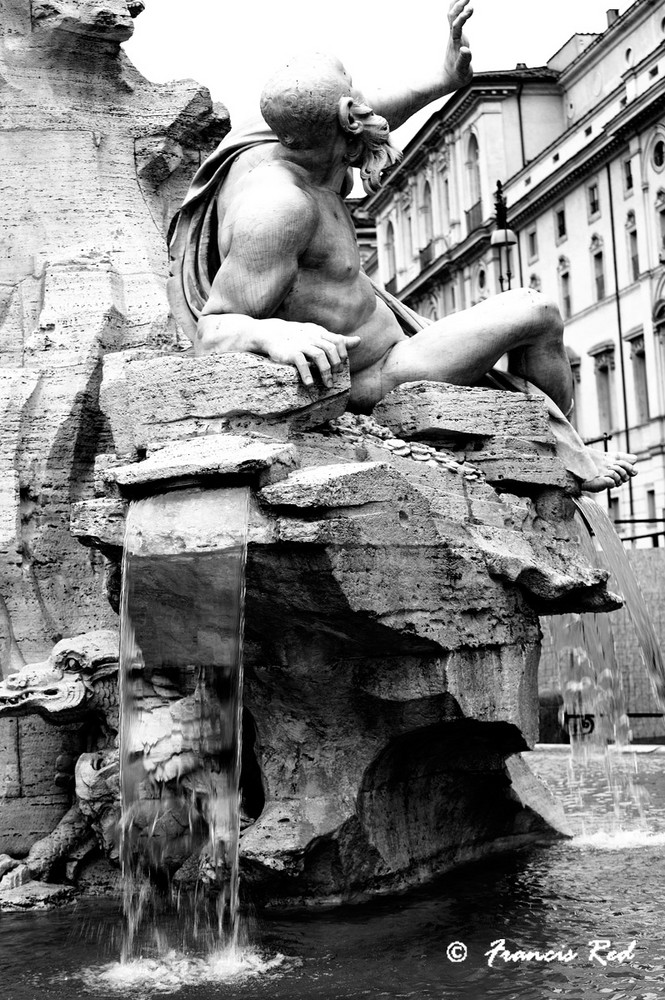 Piazza Navona - La fontana dei 4 fiumi