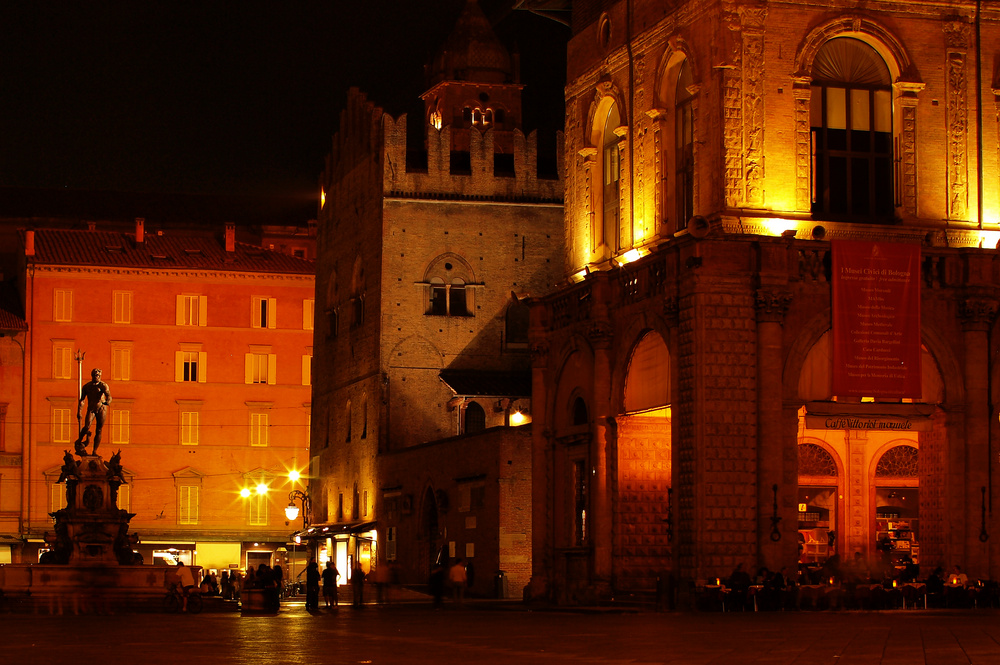 Piazza Nettuno, Bologna Foto &amp; Bild europe, italy, vatican city, s