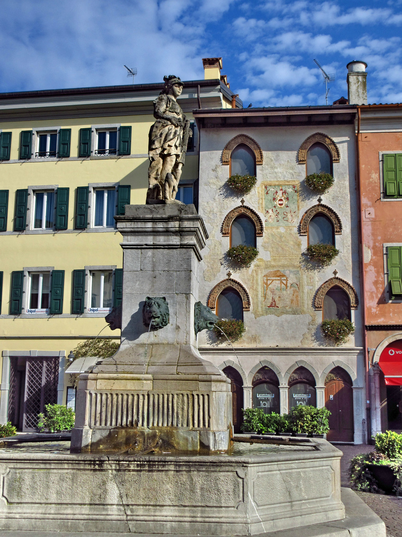 Piazza Paolo Diacono a Cividale del Friuli