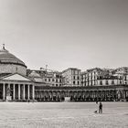 Piazza Plebiscito - Neapel, Italy.