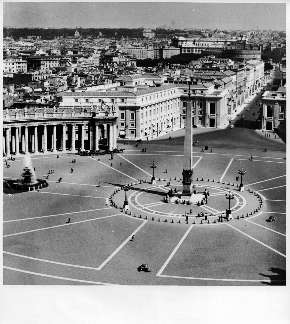 Piazza S. Pietro - Juni 1953