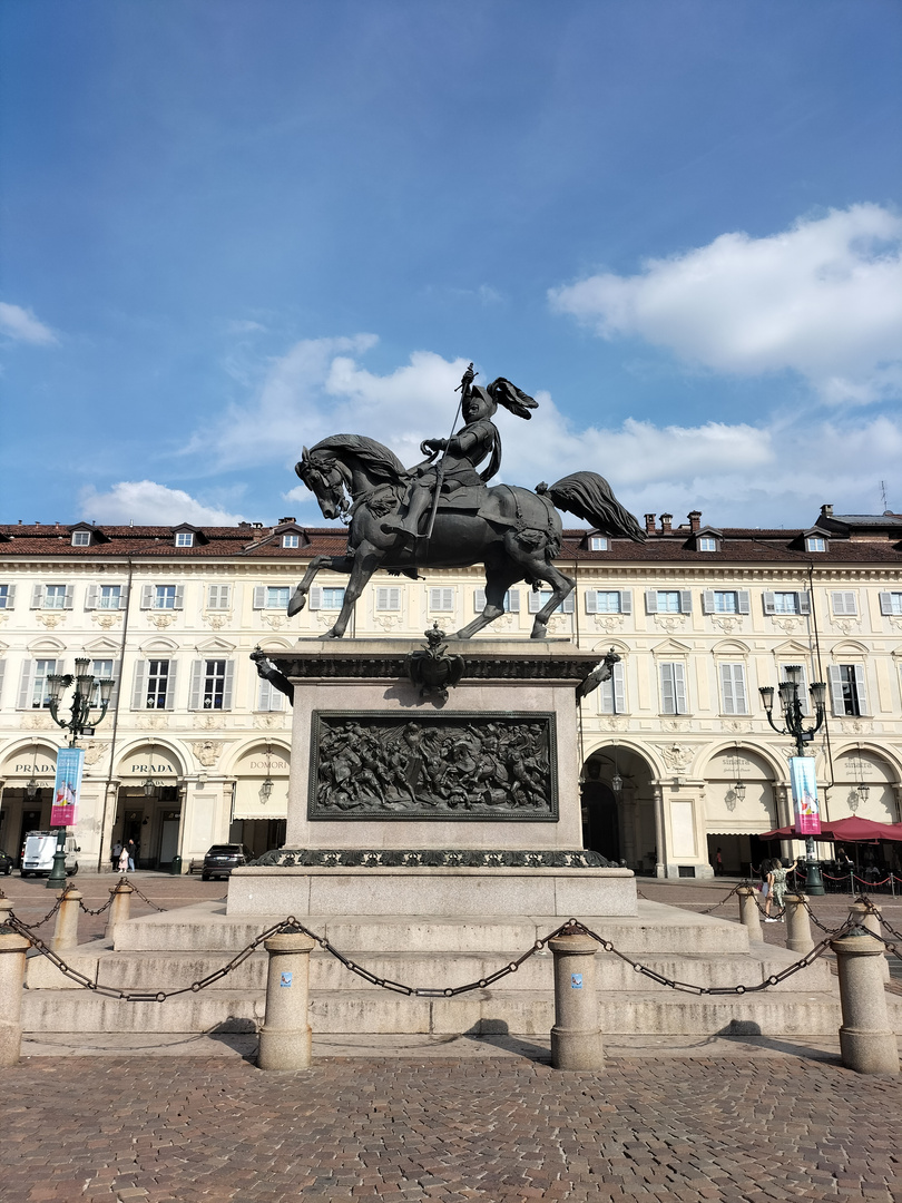 Piazza San Carlo, Torino, Piemonte, Italia 