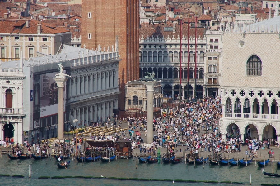 Piazza San Marco 10.55 Uhr