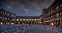 Piazza San Marco Damals war es noch leer