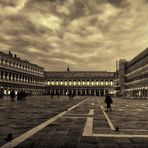 Piazza San Marco Damals war es noch leer