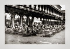 Piazza San Marco Venedig 1984 -  Nachtansichten 