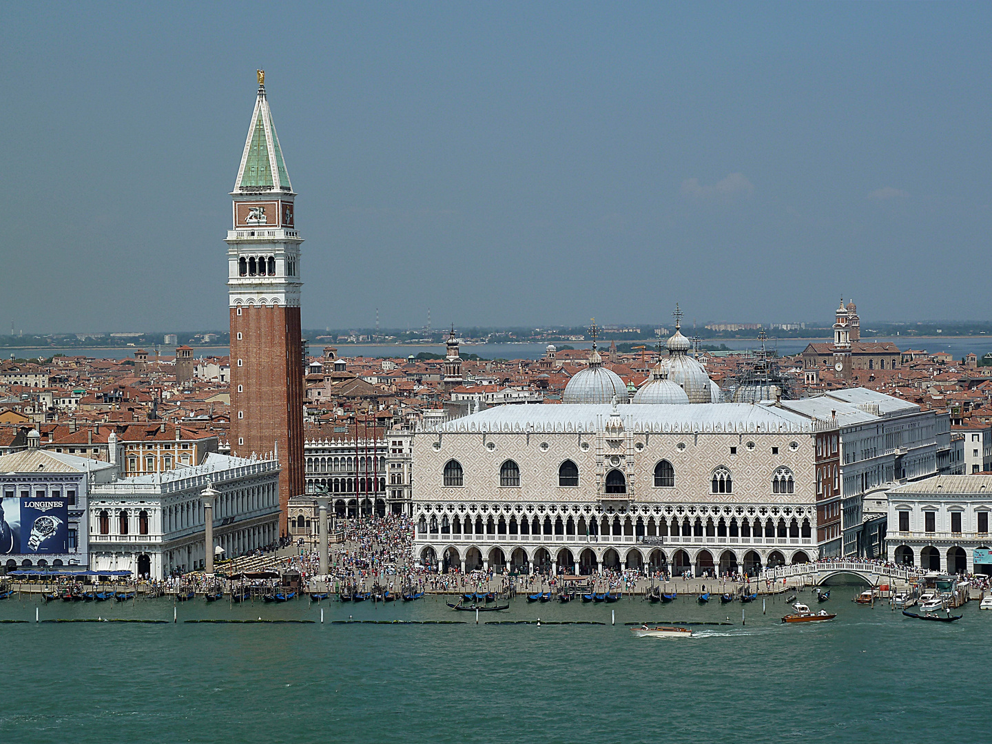 Piazza San Marco von der Insel San Giorgio