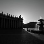 piazza san pedro (vaticano al amanecer)