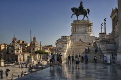 Piazza Venezia -Monumento Nazionale a Vittorio - Roma