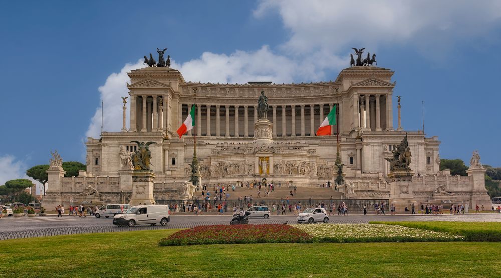 Piazza Venezia-Monumento Vittorio Emanuele II