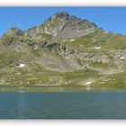 Pic de Maubermé alt. 2880m et l'Etang de Montoliù alt.2363m. (Espagne).