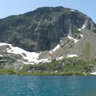 Pic de Sauvegarde 2738m et Lac de Boum.