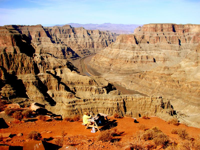 pic nic al grand canyon