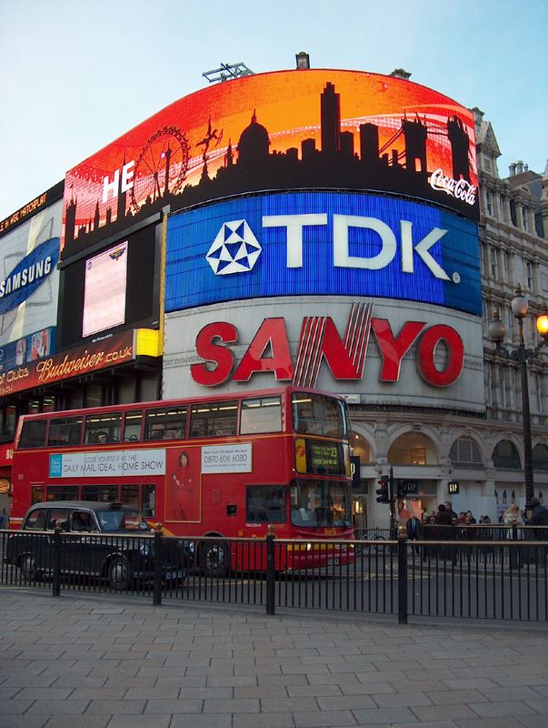 Picadilly Circus...