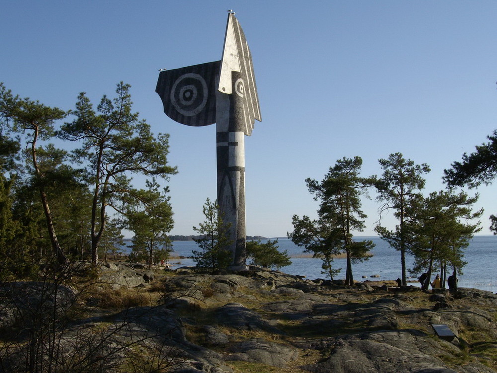 Picasso-Skulptur in Kristinehamn (Vänern)